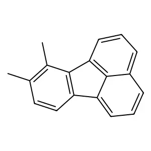 7,8-Dimethylfluoranthene structure