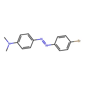 4-[2-(4-Bromophenyl)diazenyl]-N,N-dimethylbenzenamine structure