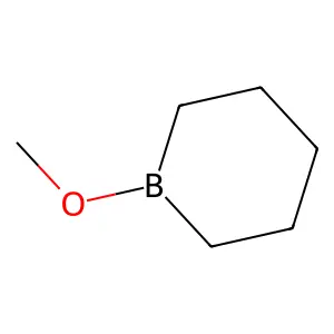 1-Methoxyborinane structure