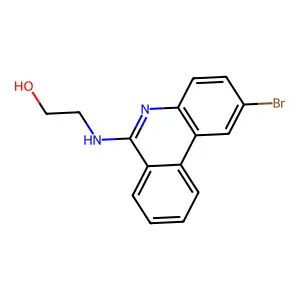 Oxazole, 4,5-diphenyl-2-(2-(1-pyrrolidinyl)ethyl)-, monohydrochloride structure