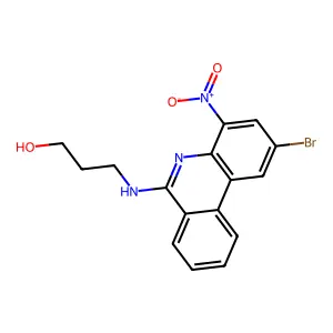 Benzimidazo(2,1-b)quinazolin-12(6H)-one, 7,1O-dichloro-8,9-dimethyl- structure
