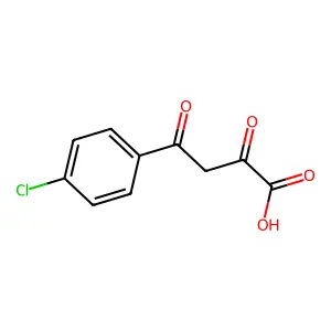4-(4-Chlorophenyl)-2,4-dioxobutanoic acid structure