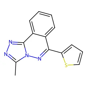 3-Methyl-6-(thiophen-2-yl)-[1,2,4]triazolo[3,4-a]phthalazine structure
