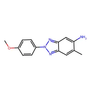 2-(4-Methoxy-phenyl)-6-methyl-2H-benzotriazol-5-ylamine structure