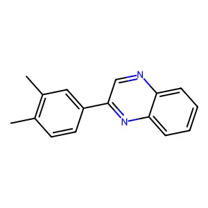 2-(3,4-Dimethylphenyl)quinoxaline structure