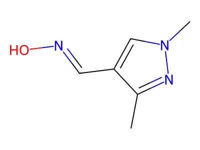1,3-Dimethylpyrazole-4-carbaldehyde oxime structure