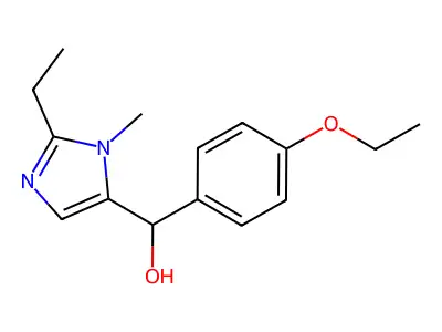 (4-Ethoxyphenyl)-(2-ethyl-3-methylimidazol-4-yl)methanol structure
