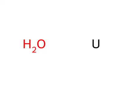 Uranium;hydrate structure