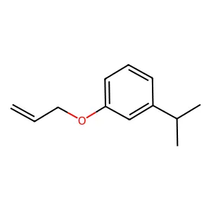 1-(Allyloxy)-3-isopropylbenzene structure