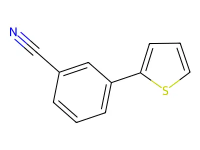 3-Thien-2-ylbenzonitrile structure