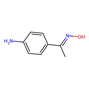 N-[1-(4-氨基苯基)亚乙基]羟胺 structure