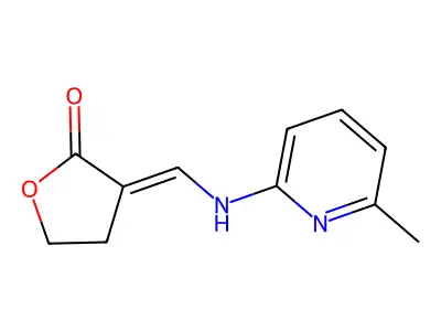 3-((6-Methylpyridin-2-ylamino)methylene)dihydrofuran-2(3h)-one structure