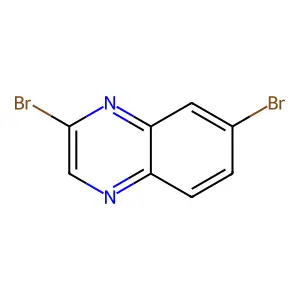 2,7-Dibromoquinoxaline structure