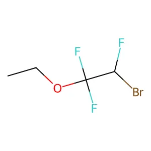 2-Bromo-1,1,2-trifluoroethyl ethyl ether structure