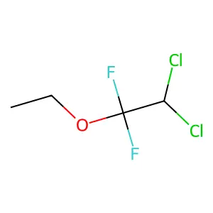 2,2-Dichloro-1-ethoxy-1,1-difluoroethane structure