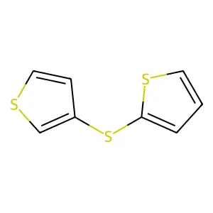 2-(3-Thienylthio)thiophene structure