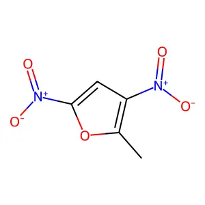 2-Methyl-3,5-dinitrofuran structure