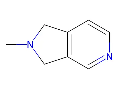 2,3-Dihydro-2-methyl-1H-pyrrolo[3,4-c]pyridine structure