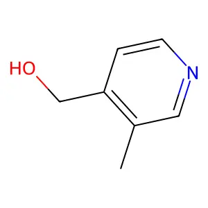 (3-Methylpyridin-4-yl)methanol structure