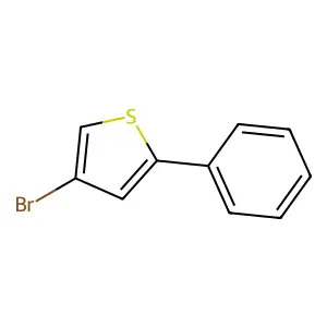 4-Bromo-2-phenylthiophene structure