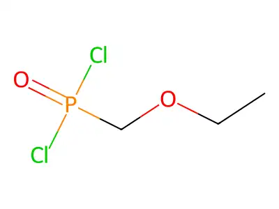 Phosphonic dichloride, (ethoxymethyl)- structure