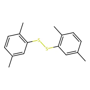 双(2,5-二甲苯基)二硫化物 structure