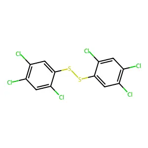 2,4,5-三氯苯基二硫化物 structure