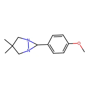 6-(4-Methoxyphenyl)-3,3-dimethyl-1,5-diazabicyclo[3.1.0]hexane structure