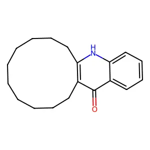 6,7,8,9,10,11,12,13,14,15-decahydrocyclododeca[b]quinolin-16(5H)-one structure