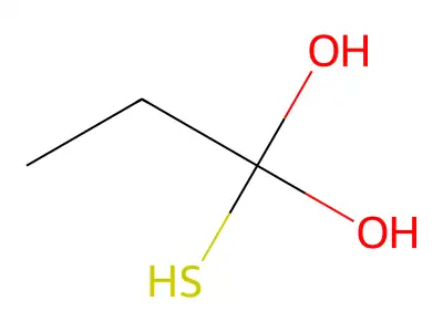 Mercaptopropanediol structure