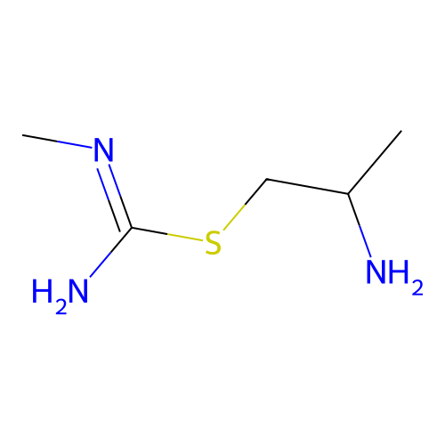 2-(2-Aminopropyl)-1-methyl-2-thiopseudourea structure
