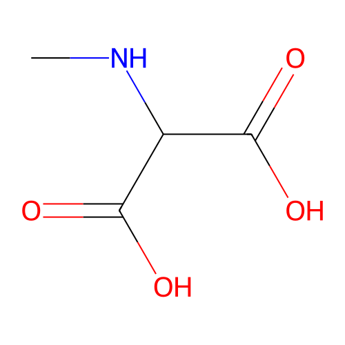 2-(Methylamino)propanedioic acid structure