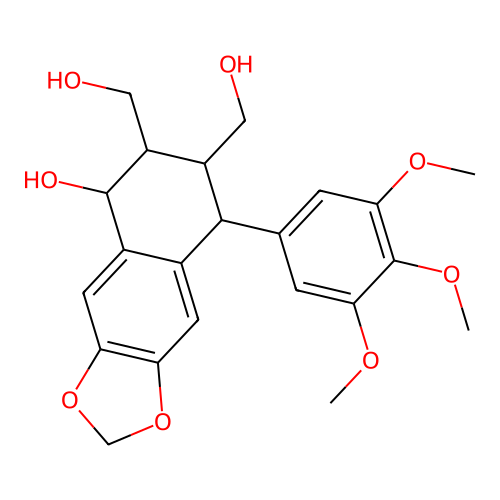 Podophyllol structure
