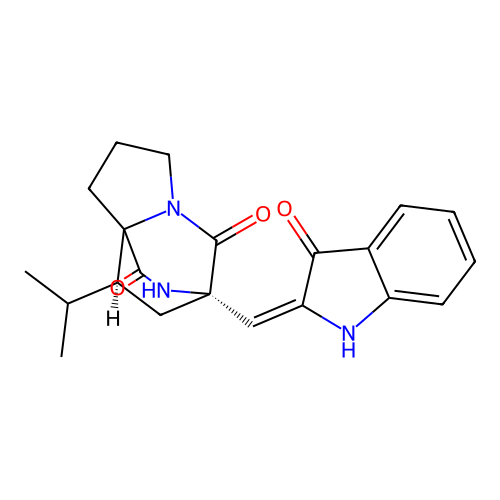 Brevianamide D structure