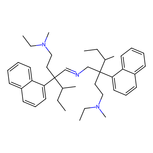 1-Naphthalenepropylamine, gamma,gamma'-nitrilodimethylenebis(gamma-sec-butyl-N-ethyl-N-methyl- structure