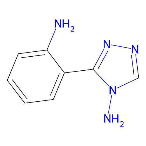 3-(2-Aminophenyl)-1,2,4-triazol-4-amine structure