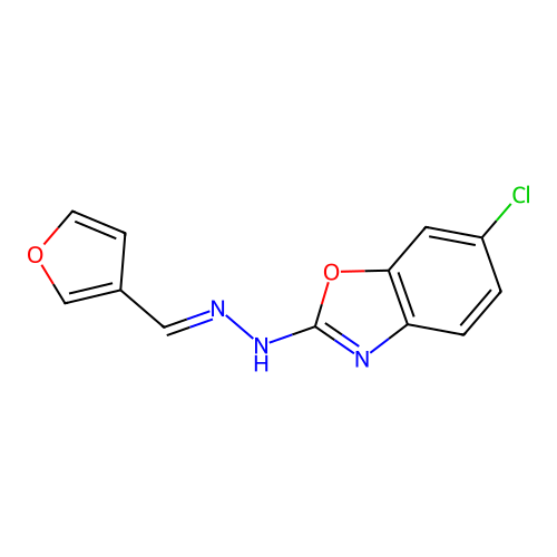 C12H8ClN3O2 structure