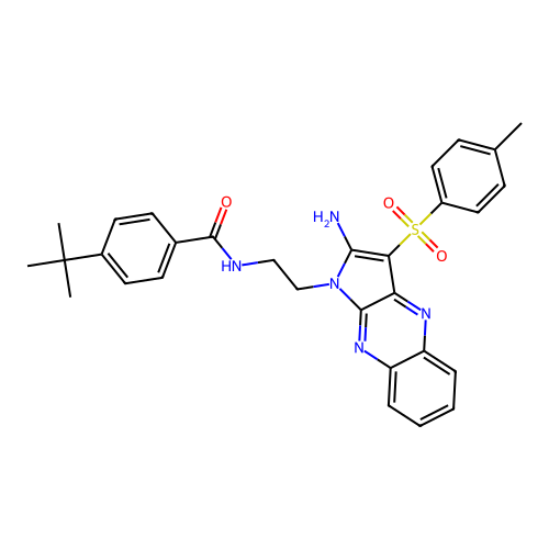 C30H31N5O3S structure