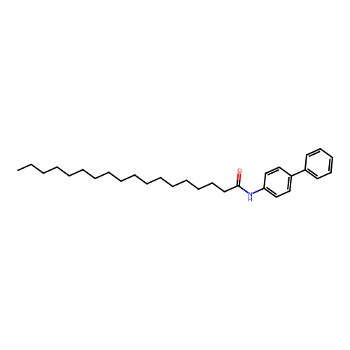 4'-Phenyloctadecananilide structure