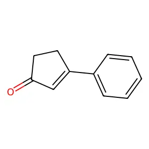 3-Phenyl-2-cyclopenten-1-one structure