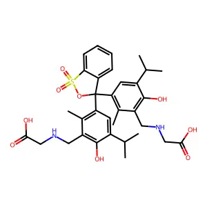 GLYCINE THYMOL BLUE structure