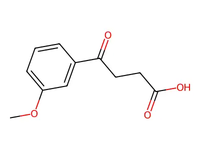 4-(3-Methoxyphenyl)-4-oxobutanoic acid structure