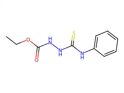 ethyl N-(phenylcarbamothioylamino)carbamate structure