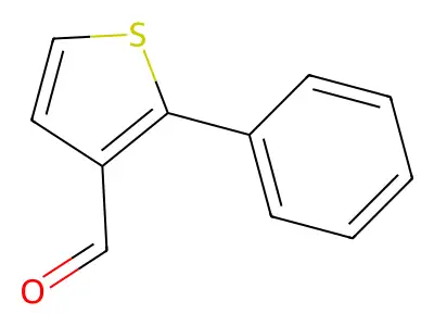 2-Phenylthiophene-3-carboxylic acid structure