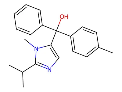 (4-Methylphenyl)-(3-methyl-2-propan-2-ylimidazol-4-yl)-phenylmethanol structure