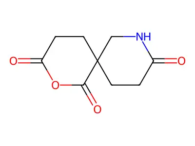 2-Oxa-8-azaspiro[5.5]undecane-1,3,9-trione structure