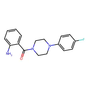 (2-Aminophenyl)-[4-(4-fluorophenyl)piperazin-1-yl]methanone structure
