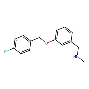 N-{3-[(4-fluorobenzyl)oxy]benzyl}-N-methylamine structure