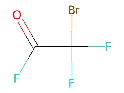 Bromo(difluoro)acetyl fluoride structure