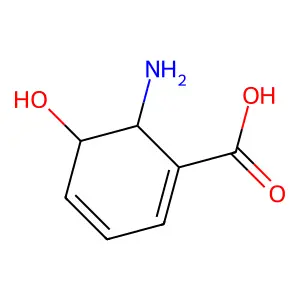 (2s,3s)-Trans-2,3-Dihydro-3-Hydroxyanthranilic Acid structure